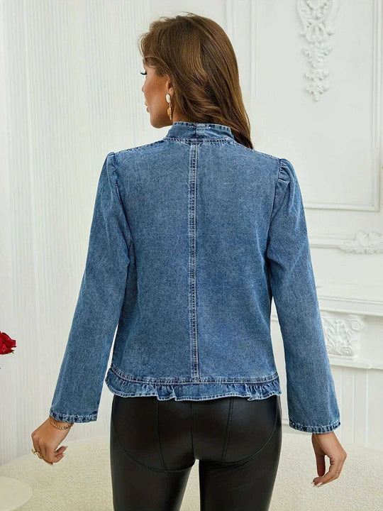 Ruffled Buckle-free Spring And Summer Thin Top Meifu Market