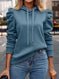 Solid Color Long-sleeved Casual Women's Top Sweater Meifu Market