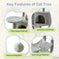 44 Inch Cat Tree Tower, Multi-Cat Climbing Tower With, Natural Sisal Scratching Posts, Extended Platform, Hammock Meifu Market