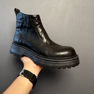 Retro Chelsea Men's Winter Worker Boot Mid-top British Meifu Market