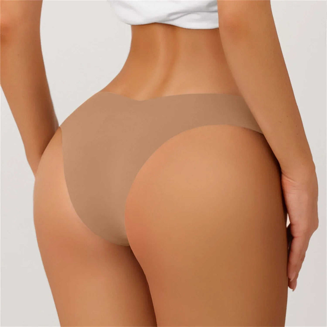 Seamless Ice Silk Underwear Women's Cotton Crotch Breathable Underwear Meifu Market