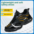PU Leather Labor Protection Shoes With Anti-smashing Function Meifu Market