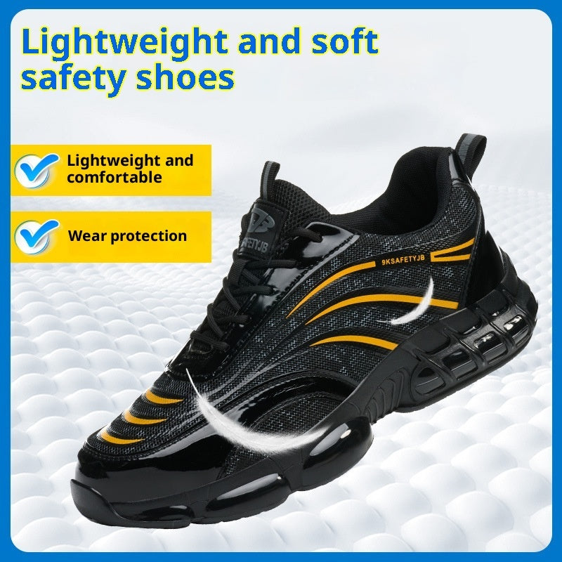PU Leather Labor Protection Shoes With Anti-smashing Function Meifu Market
