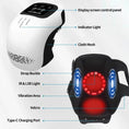infrared laser therapy | rechargeable knee massager | intelligent kneading technology | energy saving