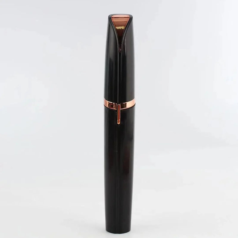 painless facial hair remover | 18k gold plated trimmer | waterproof electric eyebrow shaper | energy saving