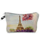 waterproof cosmetic bag | 8x5 inch makeup pouch | polyester fabric construction | ultrasonic cleaning