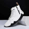 Men's High-top Handmade Leisure Ankle Boots 38 - front view 0