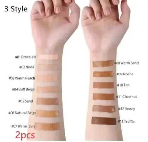 oil-free liquid foundation | long-lasting matte foundation | full coverage concealer | ultrasonic cleaning
