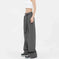 stretchable wide-leg trousers | high-waisted casual pants | breathable fabric womens trousers | energy saving