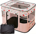 foldable pet playpen | portable dog crate for travel | collapsible cat kennel | energy saving