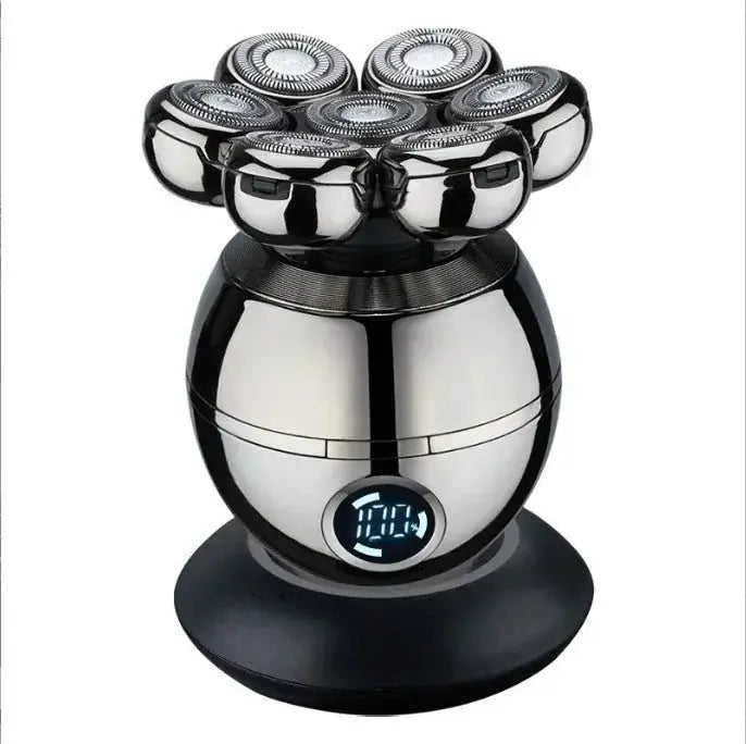 Multifunctional Electric Shaver For Men - multifunctional electric shaver with cleaning station and replacement heads