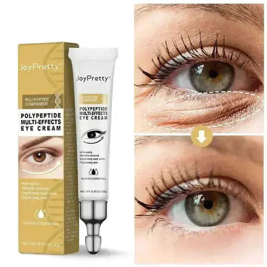 Anti Dark Circle Eye Cream Peptide Puffiness Skin Care Beauty Health - lifestyle (color: cream | pattern: check)