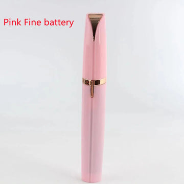 Electric Eyebrow Trimmer - Painless Flawless Brows Hair Remover with LED Light