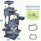 66 Inch Cat Tree Tower, Large Multi-Cat Climbing Extended Platform, Hammock, Pet House For Indoor Cats And Kittens Play -...