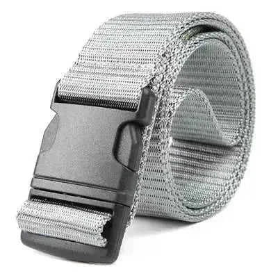 plastic steel pom buckle | adjustable elastic belt | casual all-match belt | ultrasonic cleaning