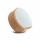 Mini Wood Bluetooth Speaker Portable Outdoor Wireless Support AUX TF White - texture and material detail