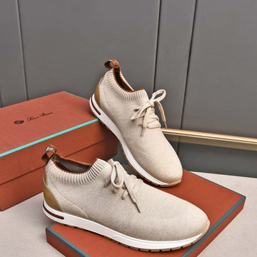 Sports Stitching Flying Woven Knit Breathable Men's Shoes Meifu Market