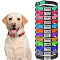 reflective dog collar | adjustable neoprene collar | padded breathable nylon collar | energy saving