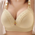 plus size push up bra | wireless push up bra | no steel ring bra | energy saving