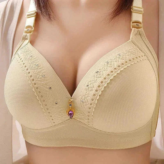 wireless push-up bra | plus size support bra | comfortable everyday bra | energy saving
