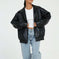 Leather Coat Women's Locomotive Style Top Meifu Market