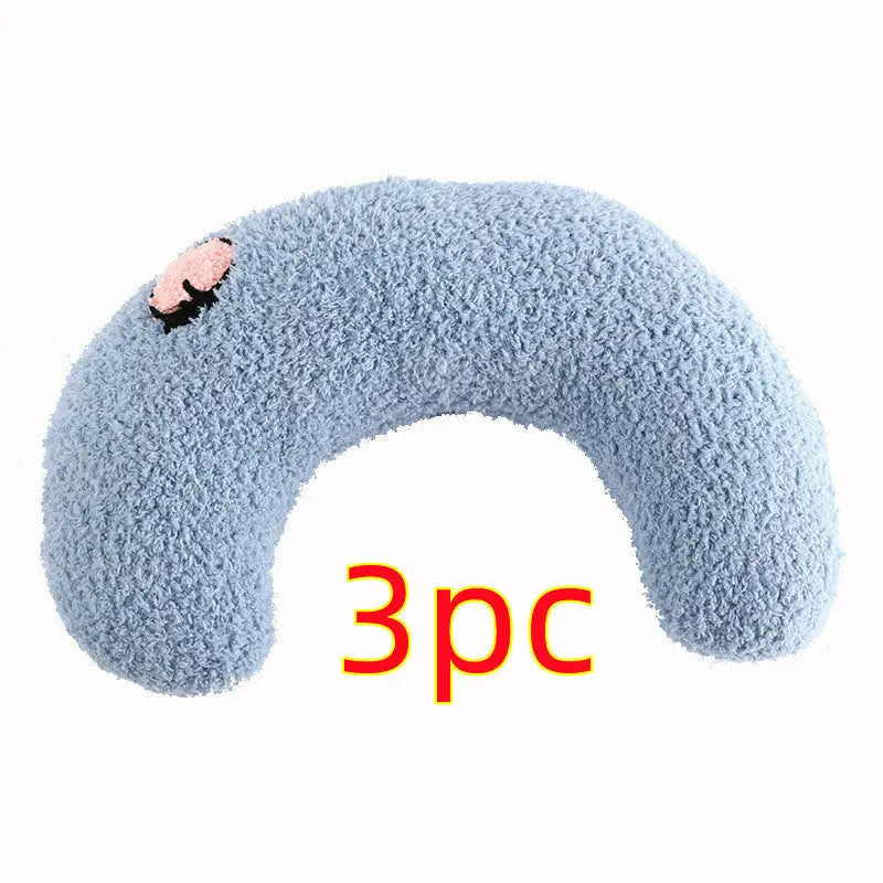 Little Pillow For Cats Fashion Neck Protector Deep Sleep Puppy U-Shaped Pillow Pets Pillow Kitten Headrest Dog Sleeping Pillow Pet Products Meifu Market
