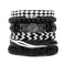 genuine leather bracelet | adjustable woven bracelet | multi-layer charm bracelet | energy saving