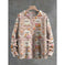 Mens 3D Crew Neck Sweatshirt With Bold Needle Digital Print S - scale comparison view