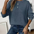 Simple Women's Knitted Sweater Pullover Meifu Market