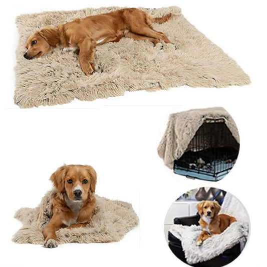 Pet Blanket for Dogs and Cats - Soft Plush Fleece Throw, Machine Washable, 3 Sizes Available