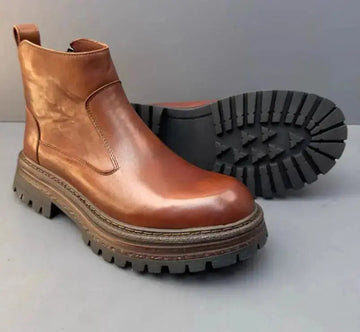 Autumn And Winter New Chelsea Boots Men's Business Shirt Meifu Market