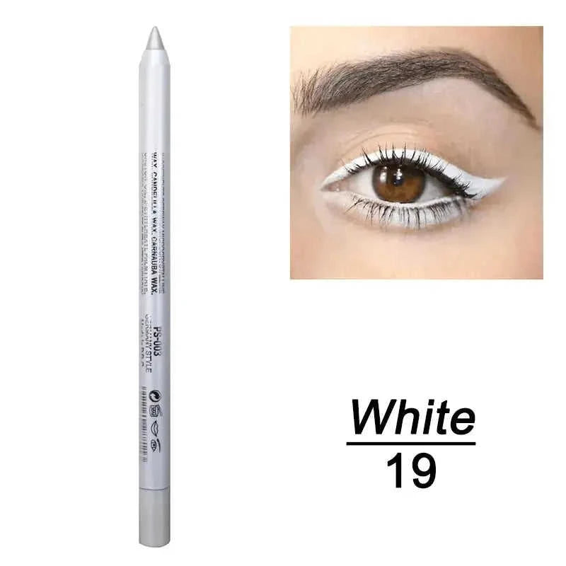 waterproof eyeliner pencil | long-lasting eye makeup | colorful eyeliner cosmetics | ultrasonic cleaning