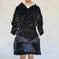 fleece-lined pullover | double layer composite fabric | thick flannel home wear | energy saving