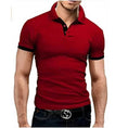 premium cotton polo shirt | slim fit business casual | breathable mens polo | ultrasonic cleaning