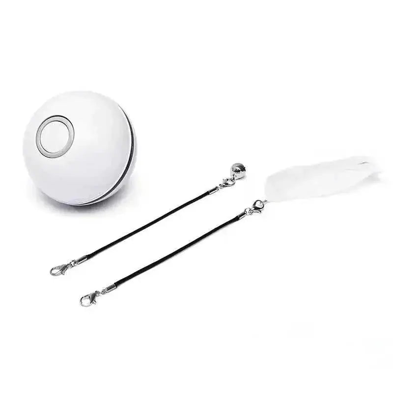 automatic laser ball | interactive cat toy ball | usb rechargeable cat toy | ultrasonic cleaning