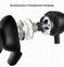 magnetic wireless headphones | bluetooth 53 technology | over-ear noise isolation | ultrasonic cleaning