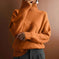 Turtleneck Sweater Women - Loose Knit Warm Pullover Solid Color Meifu Market