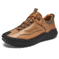 Lace-up Leather Men's Casual Shoes Plus Size Meifu Market