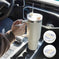 oz insulated tumbler with straw | stainless steel vacuum insulation | large capacity coffee mug | ultrasonic cleaning