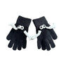 Couple Magnetic Warm Gloves Cute Doll Hand Gloves meifu market