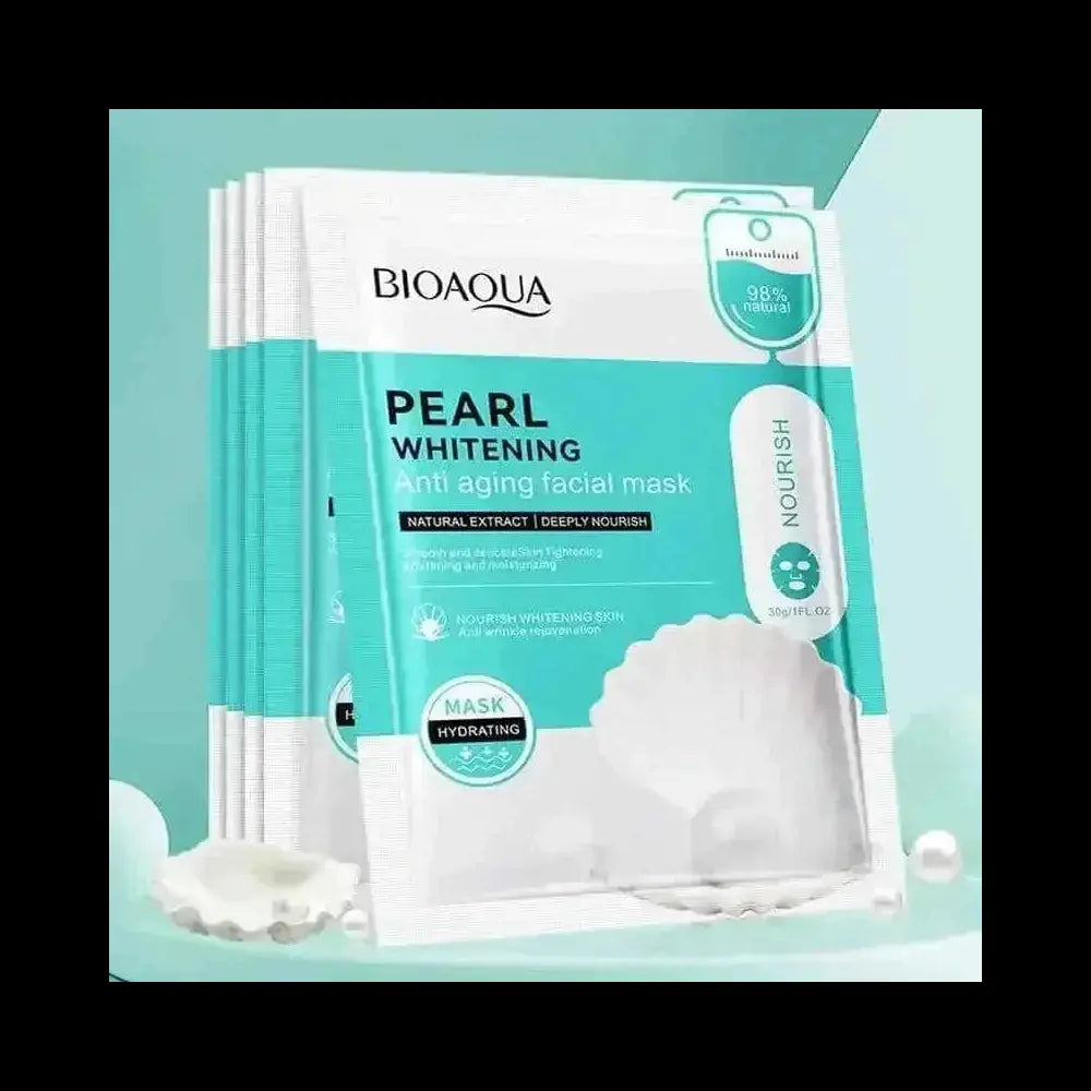 20pcs BIOAQUA Snail Hyaluronic Acid Face Mask skincare Moisturizing Anti Wrinkle Whitening Facial Masks Face Skin Care Pro...
