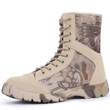 Outdoor High-top Breathable Canvas Men's Boots Meifu Market