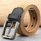 heavy-duty polyester canvas belt | adjustable waistband pants belt | durable woven belt for work pants | energy saving