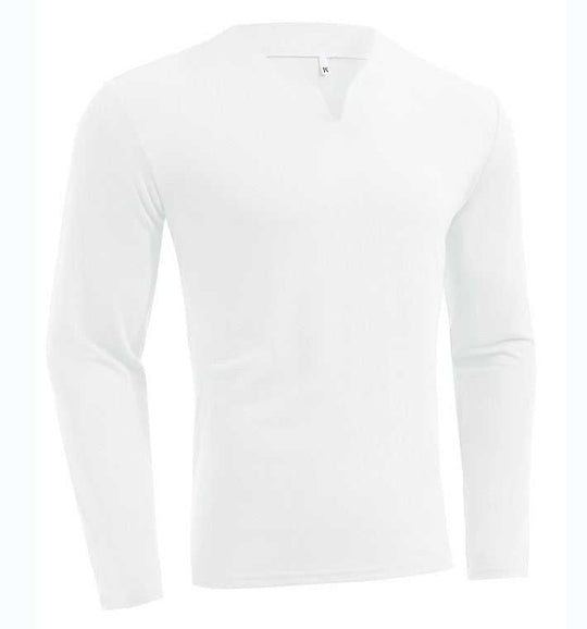 Men's Cotton Long-Sleeve Sport T-Shirt | 12 Colors, S–5XL - Meifu Market