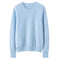 cotton-blend knit fabric | oversized fit long sleeve | breathable loose sweater | energy saving