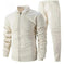 Autumn Youth Zipper Pocket Lapels Slim Fit Men's Jacket Suits - Meifu Market