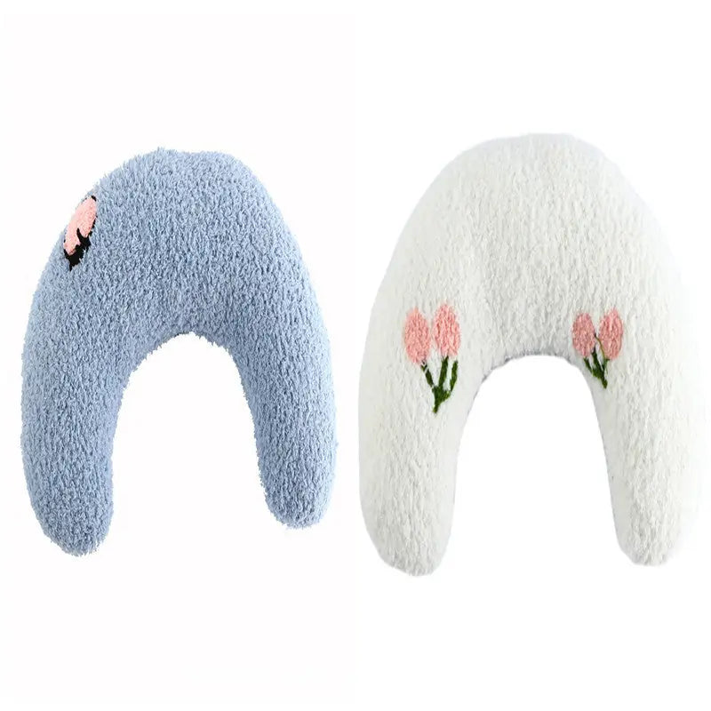 Little Pillow For Cats Fashion Neck Protector Deep Sleep Puppy U-Shaped Pillow Pets Pillow Kitten Headrest Dog Sleeping Pillow Pet Products Meifu Market