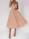sexy v-neck suspender dress | summer a-line maxi dress | womens long formal dress | ultrasonic cleaning