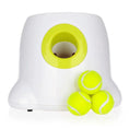automatic dog ball launcher | interactive pet toy | durable plastic construction | ultrasonic cleaning