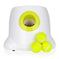 automatic dog ball launcher | interactive pet toy | durable plastic construction | ultrasonic cleaning